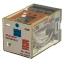 RS PRO Power Relay 12V dc Coil 10A Switching Current 3PDT 300W Coil Power 36x36x53mm 121-7834