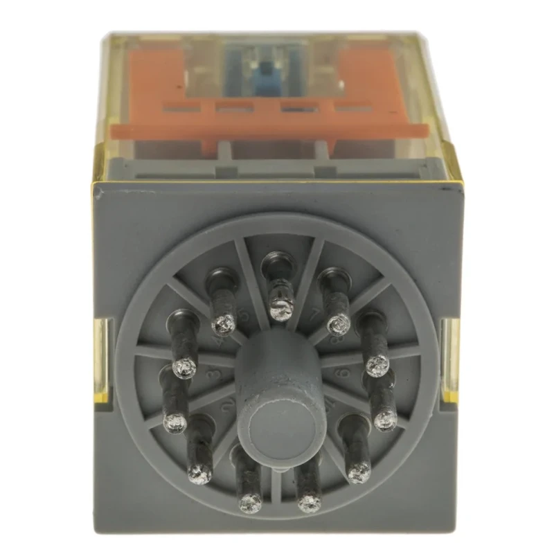 RS PRO Power Relay 12V dc Coil 10A Switching Current 3PDT 300W Coil Power 36x36x53mm 121-7834