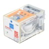 RS PRO Power Relay 12V dc Coil 10A Switching Current DPDT 300W Coil Power 36x36x53mm 121-7828
