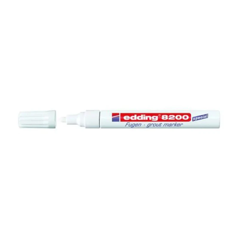 Edding White Permanent Marker Pen Bullet Tip 2mm Ink 8200-049