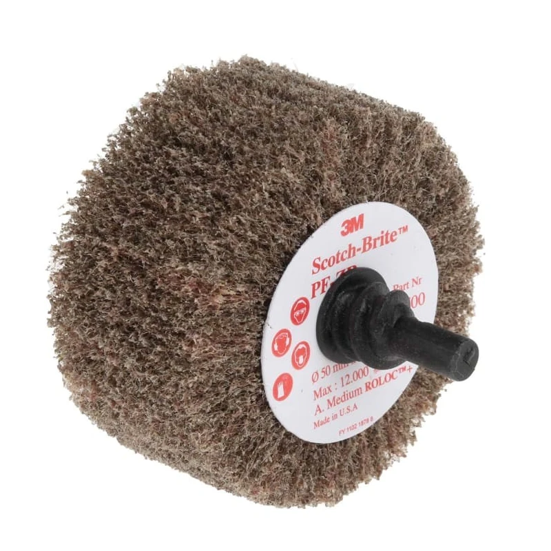 3M Abrasive Brush 50 mm Diameter Maximum Safe Speed 12000rpm Model 09700