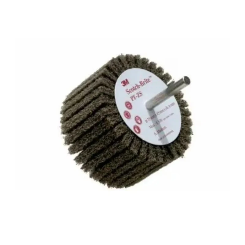 3M Non-Woven Nylon Abrasive Brush Lap Mop Flap Brush Finishing Wheel 63mm Diameter FLAP BRUSH 63 X 32MM AMED