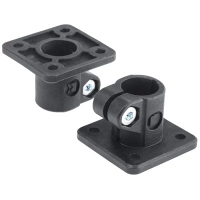 Rose+Krieger Base Clamp M6 Thread Size Compatible with 12 to 18 mm Strut Profile Round Tube 18 mm Germany K30018CCE