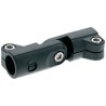 Rose+Krieger M6 Joint Clamp Connecting Component for Strut Profile 12 to 18 mm, Compatible with Round Tube Sizes RK80018CCE
