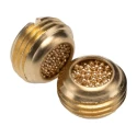Legris Brass Pneumatic Silencer 1/8 in G Threaded Male Connection 12 bar Max Pressure 6 mm Length 0677 00 10