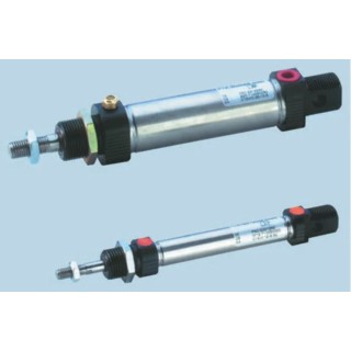Parker 250 mm Pneumatic Piston Rod Cylinder P1A Series Double Acting Both Ends Tapped Stainless Steel P1A-S025DS-0250