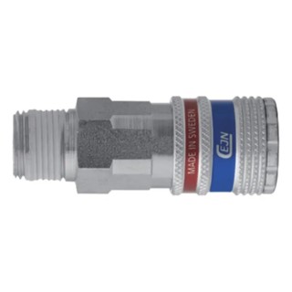 CEJN Brass and Stainless Steel Pneumatic Quick Connect Coupling 3/8 in Male R C103002154