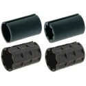 Rose+Krieger Reducing Bush Connecting Component Strut Profile 12 to 18 mm Round Tube Size 18 mm 96205CC