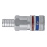 CEJN Brass Stainless Steel Pneumatic Quick Connect Coupling Hose Barb Male 8mm C103102003
