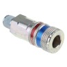 CEJN Brass Stainless Steel Pneumatic Quick Connect Coupling 1/4 in Male R C103102152