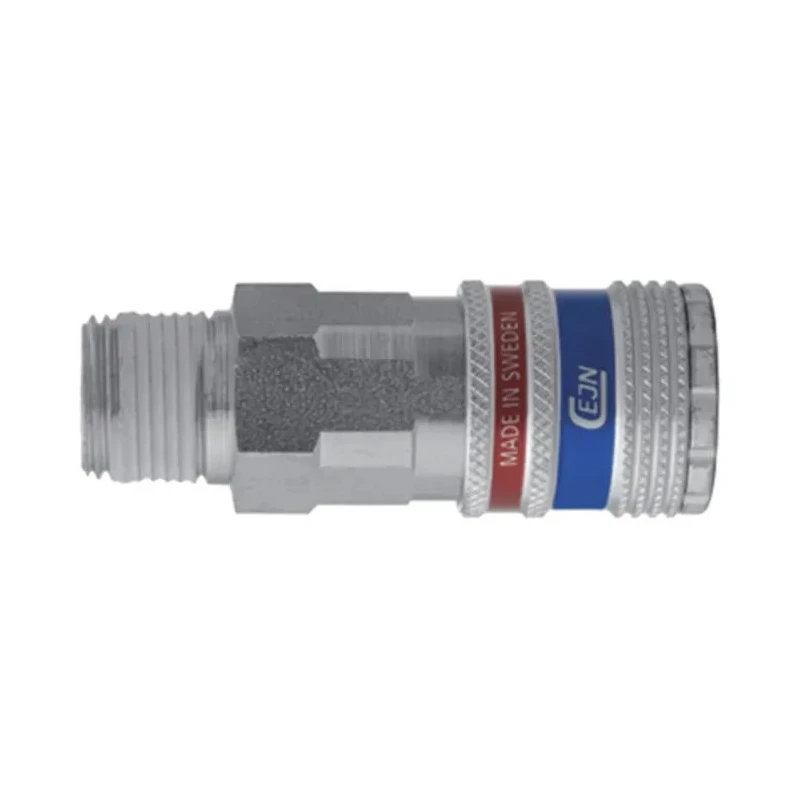CEJN Brass, Stainless Steel Pneumatic Quick Connect Coupling 3/4 in Male R C104102157