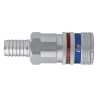 CEJN Stainless Steel Brass Pneumatic Quick Connect Coupling Hose Barb Male 7mm C103152043