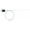 Testo K Type K Thermocouple Temperature Probe 1.5 m Length 1.5 mm Diameter 400°C Max 0602 0645