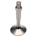 Nu-Tech Engineering Adjustable Foot M20 Thread Size 100 mm Base Diameter Stainless Steel 2500 kg Static Load A089/006