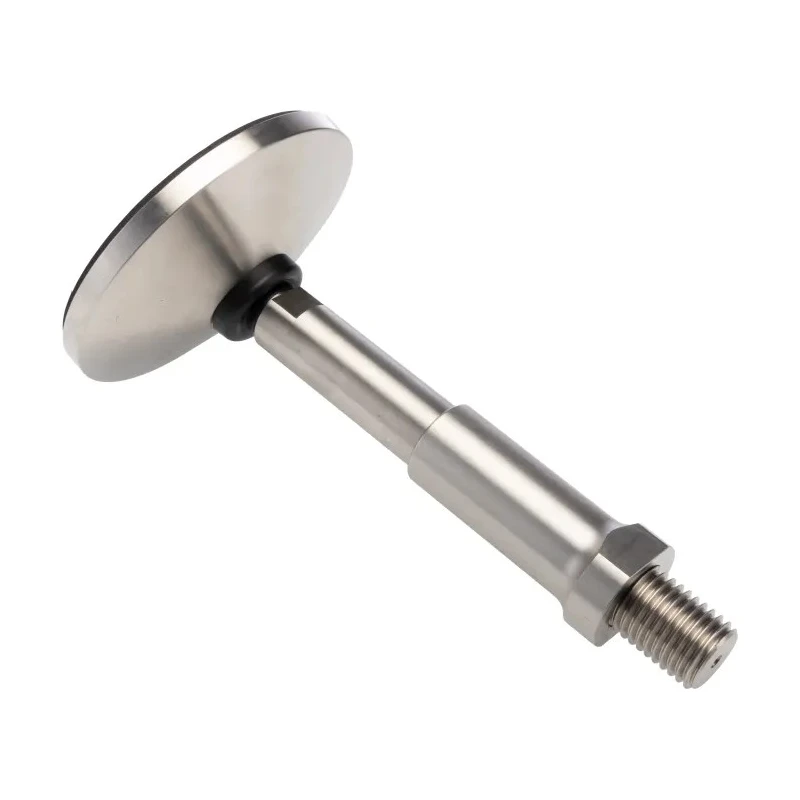 Nu-Tech Engineering Adjustable Foot M20 Thread Size 100 mm Base Diameter Stainless Steel 2500 kg Static Load A089/006