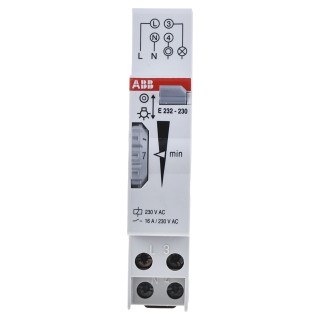 ABB Timer Light Switch 2CDE110000R0501 88mm Height Minutes Units Measured Compact Design Germany