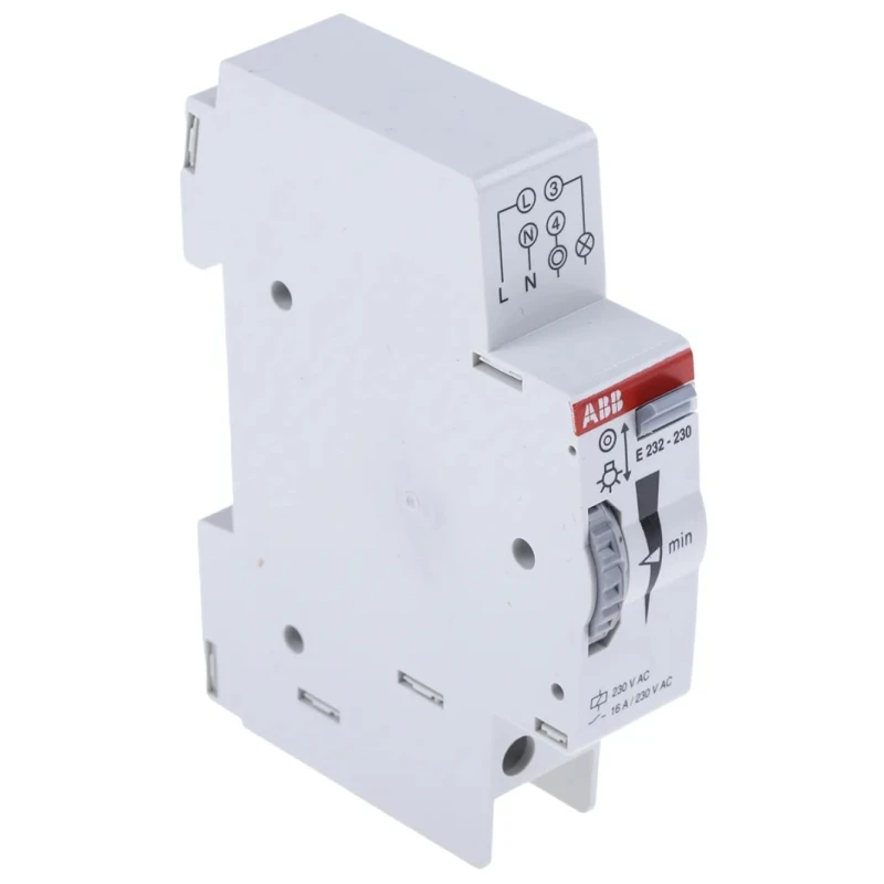 ABB Timer Light Switch 2CDE110000R0501 88mm Height Minutes Units Measured Compact Design Germany