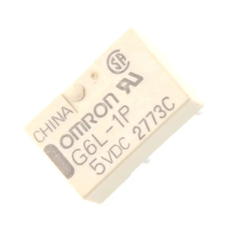 Omron Signal Relay SPST PCB Mount 5V DC Coil 1A Switching Current G6L-1P 5DC