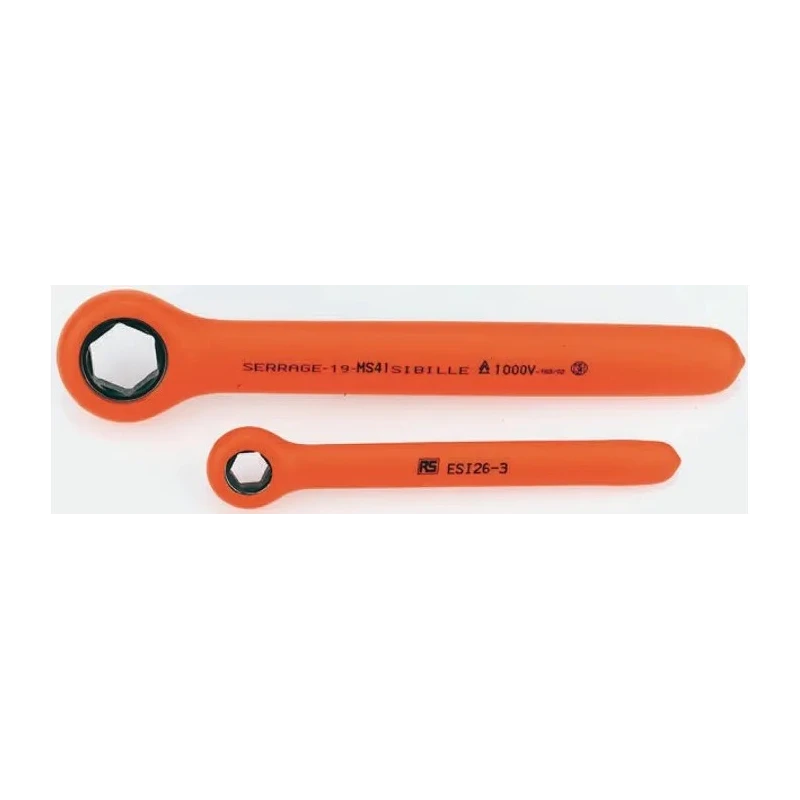 Penta Insulated Ratchet Ring Spanner 17 mm, 17mm Overall Length, VDE/1000V Approved MS41RS-17