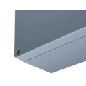 Rittal GA Series Die Cast Aluminium Wall Box IP66, 160 mm x 260 mm x 91 mm, IK08 Impact Protection 