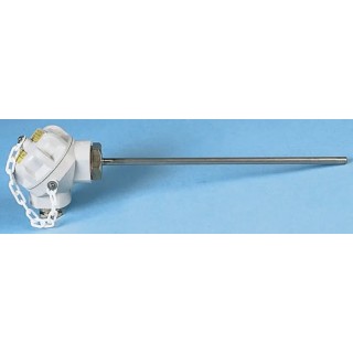 Correge PT100 RTD Sensor 6 mm Diameter, 350 mm Probe Length, 3 Wire, Class A Accuracy, 450°C Max Temperature PT100