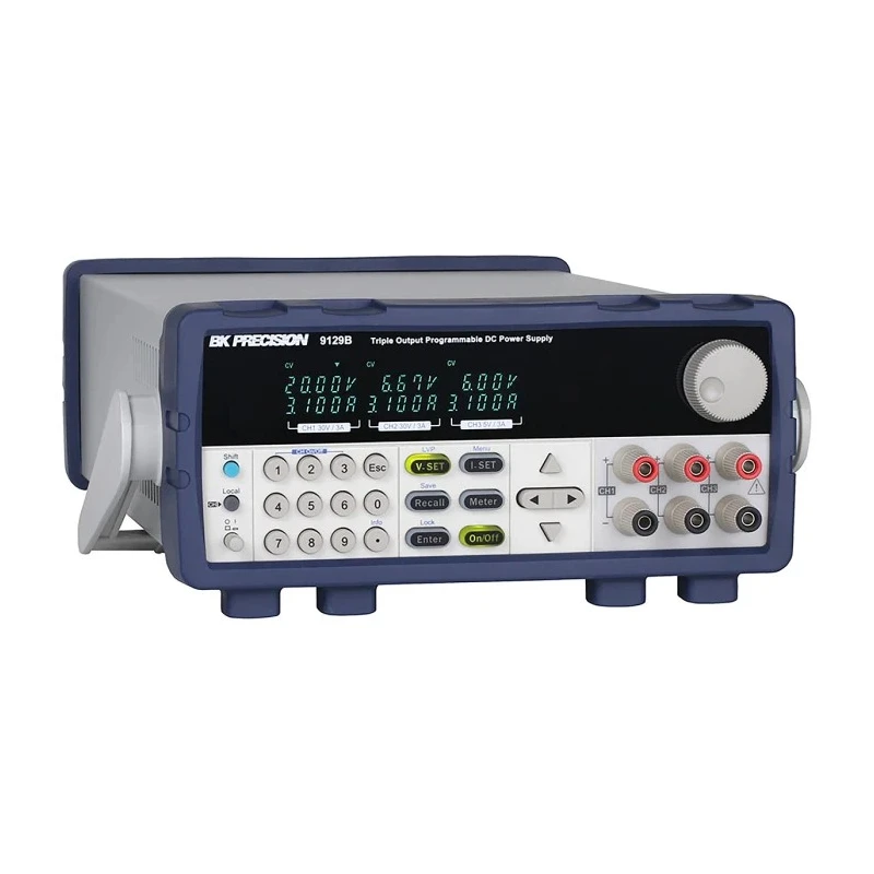 BK Precision Digital Bench Power Supply 3-Output 0 V AC to 30 V, 195 W, 3 A Max BK9129B