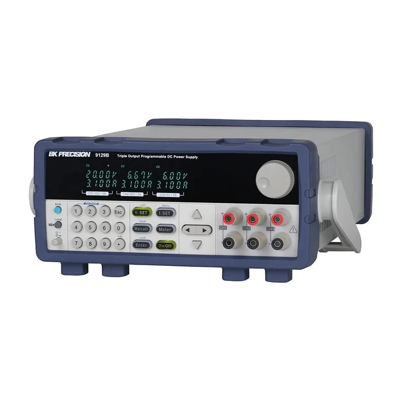 BK Precision Digital Bench Power Supply 3-Output 0 V AC to 30 V, 195 W, 3 A Max BK9129B