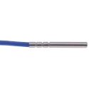 RS PRO PT100 RTD Sensor 6 mm Dia, 60 mm Long, 3 Wire, Class A Accuracy, Silicone Insulation, 200 °C Max PT100