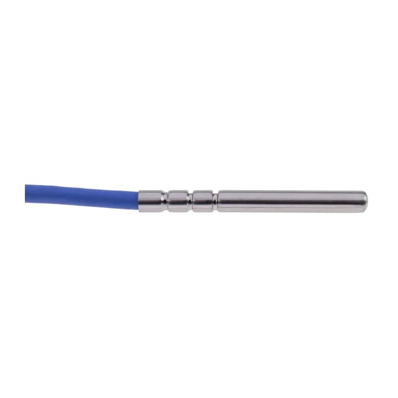 RS PRO PT100 RTD Sensor 6 mm Dia, 60 mm Long, 3 Wire, Class A Accuracy, Silicone Insulation, 200 °C Max PT100
