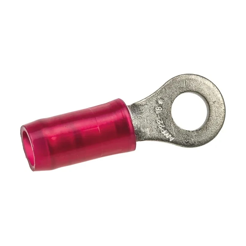 TE Connectivity PIDG Insulated Ring Terminal M3.5 Stud Size 22 AWG to 16 AWG Wire Size Red 36151