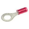 TE Connectivity PIDG Insulated Ring Terminal M6 Stud Size 22 AWG 16 AWG Wire Size Red 320571