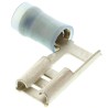 TE Connectivity PIDG FASTON .250 Blue Insulated Female Spade Connector, Crimp, 6.35 x 0.81 mm Tab Size 16 AWG to 14 156666-1