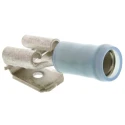 RS PRO PIDG FASTON .250 Blue Insulated Female Spade Connector, Crimp, 6.35 x 0.81 mm Tab Size 16 AWG to 14 AWG 9-160463-2