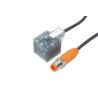 Lumberg Automation Female 35 way DIN 43650 Form A Sensor Actuator Cable, Right Angle to Male 4 way RST 5-3-VAD 1A-1-3-226/1M