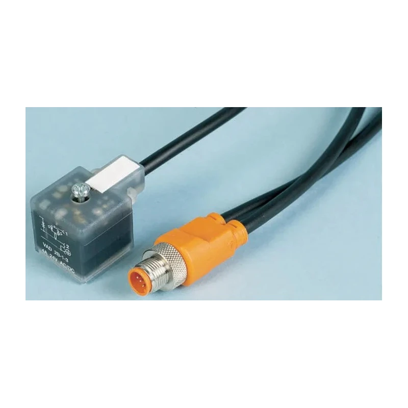 Lumberg Automation Sensor Actuator Cable Male 4 way DIN 43650 Form A to Female 5 way Straight 24V ASB 2-VAD 2B-1-3-226/1MP7