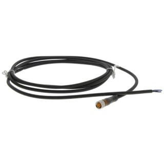 Lumberg Automation Sensor Actuator Cable Female 3 Way Straight to Unterminated 2 m RKMV 3-224/2M