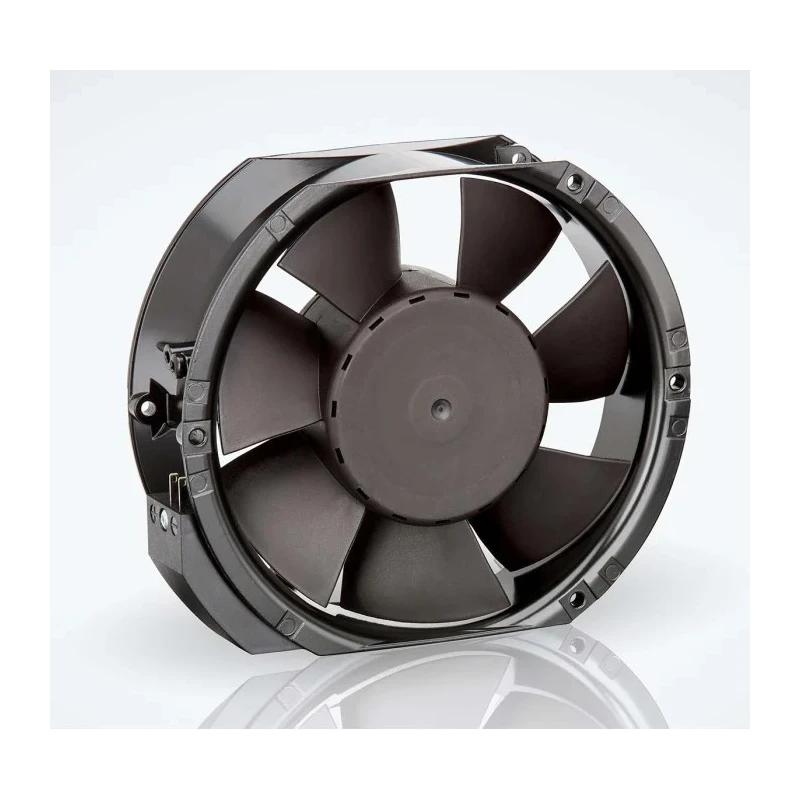 ebm-papst 6400 Series High Performance Ball Bearing Axial Fan 24V dc 26W 1.1A Max 480 m³/h IP20 150x172x51 mm 