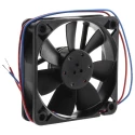 ebm-papst 600 F Series Axial Fan 12V dc 1.4W 33 m³/h Air Flow Sleeve Bearing 60mm 612FH
