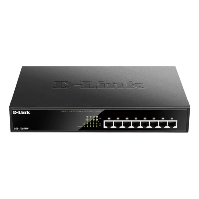 Netgear Unmanaged 8-Port Desktop Gigabit PoE+ Ethernet Switch DGS-1008MP
