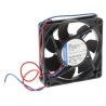 ebm-papst 700 F Series Axial Fan, 12V DC, 44 m³/h Air Flow, 1.7 W Power, 5300 RPM, Sleeve Bearing, Circular Frame, 70 mm 712F