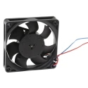 ebm-papst 700 F Series Axial Fan, 12V DC, 44 m³/h Air Flow, 1.7 W Power, 5300 RPM, Sleeve Bearing, Circular Frame, 70 mm 712F