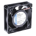 ebm-papst DV 5200 Series Axial Fan, 24V DC, 20 W, 850 mA Max, 270 m³/h Air Flow, IP68, 127mm x 127mm x 38mm 