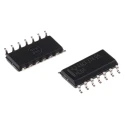 Texas Instruments Inverter Logic IC 6 Elements CMOS Push Pull Output 14-Pin SOIC SN74HC04D