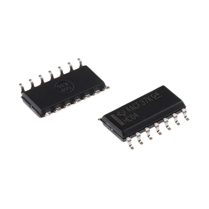 Texas Instruments Inverter Logic IC 6 Elements CMOS Push Pull Output 14-Pin SOIC SN74HC04D