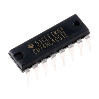Texas Instruments Multiplexer/Demultiplexer 1 CMOS Single 8:1 16-Pin PDIP CD74HC4051E