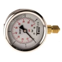 Sferaco 63 mm G 1/4 BSPT Pressure Gauge 6 bar Stainless Steel Case Bottom Entry 1613005