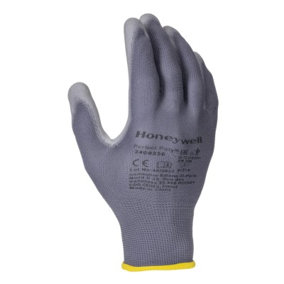 North Grey Polyamide Work Gloves Size 9 Polyurethane Coating 2400250-09