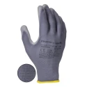 North Grey Polyamide Work Gloves Size 9 Polyurethane Coating 2400250-09