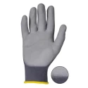 North Grey Polyamide Work Gloves Size 9 Polyurethane Coating 2400250-09