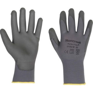 North Grey Polyamide Work Gloves Size 10 Polyurethane Coating 2400250-10